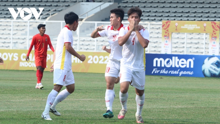 Vietnam defeat Myanmar at 2022 AFF U19 Youth Championship