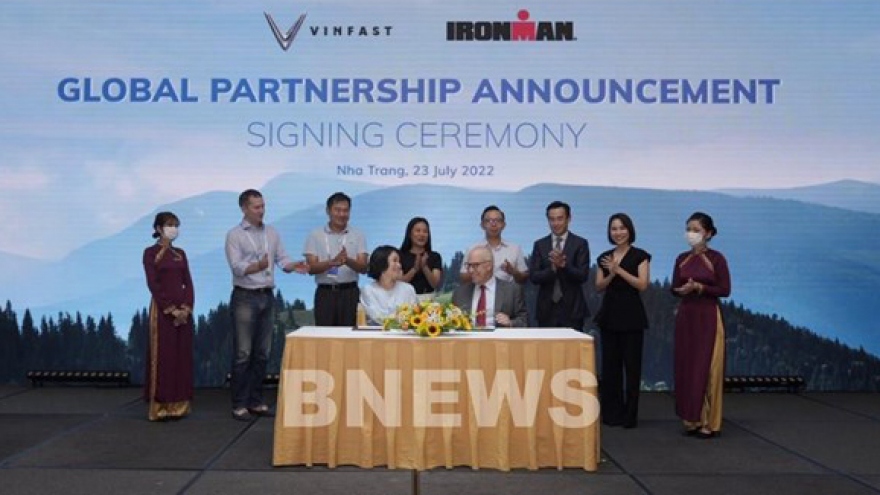 Vinfast, IRONMAN announce global partnership