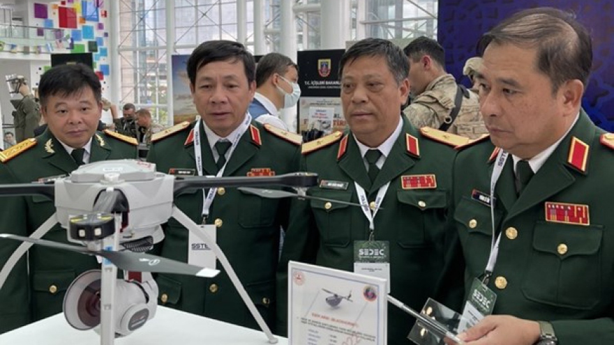 Vietnam represented at Turkey security and defence expo