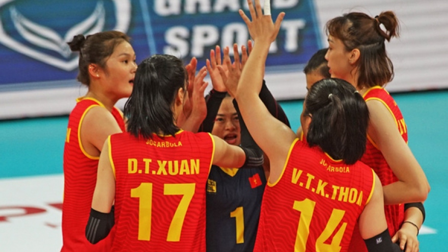 Vietnam beats RoK at 2022 Asian Women's Volleyball Cup