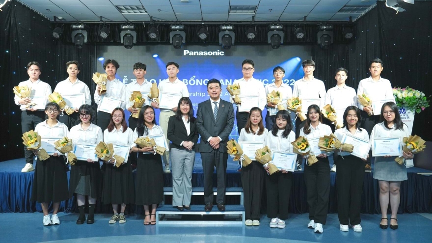 Panasonic offers scholarships to talented local students
