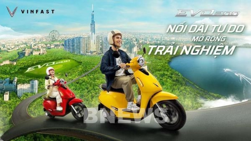 VinFast to hand over first Evo200 e-scooters to customers in Hai Phong