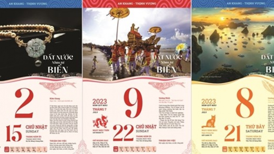 Vietnamese islands and seas featured in new calendar