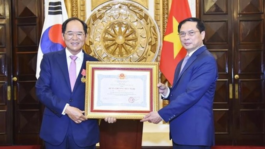 Outgoing RoK Ambassador honoured with Friendship Order