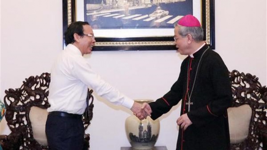 HCM City extends congratulations to new President of Catholic Bishops’ Conference