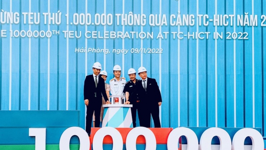 Tan Cang Hai Phong International Container Terminal welcomes millionth TEU