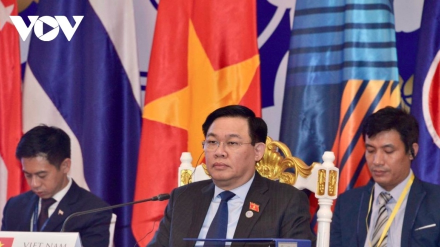 NA leader underlines reinforcing solidarity and ASEAN's centrality at AIPA-43