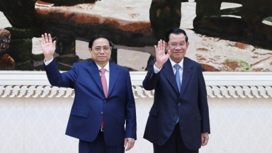 A close look at Vietnamese PM’s Cambodia visit in photos
