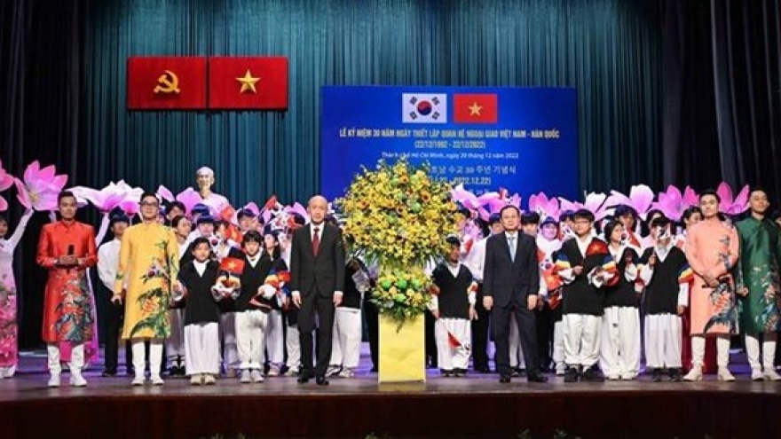 30 years of Vietnam-RoK diplomatic ties marked in HCM City