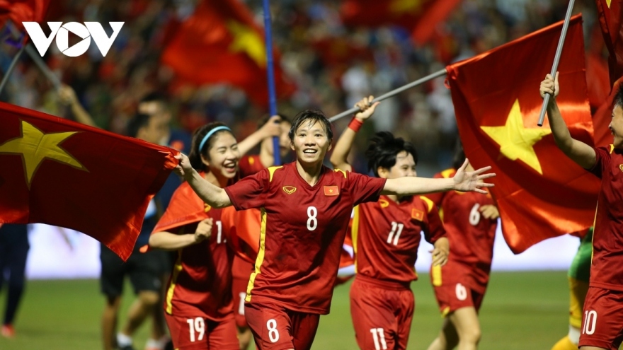 Vietnamese women's team end year ranked 34th by FIFA