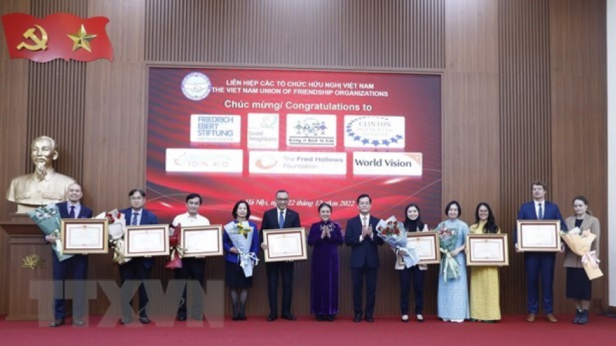 NGOs awarded PM’s certificates of merit for contributions to Vietnam’s development
