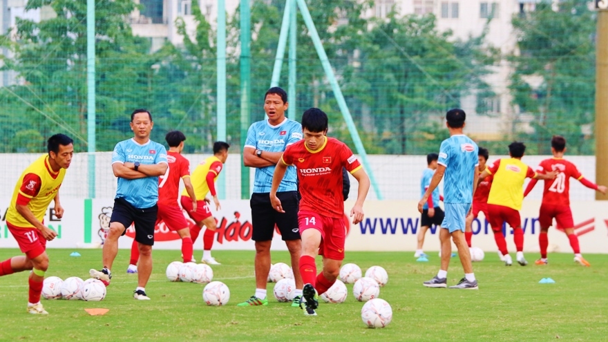 National team undergo intensive training ahead of AFF Cup 2022