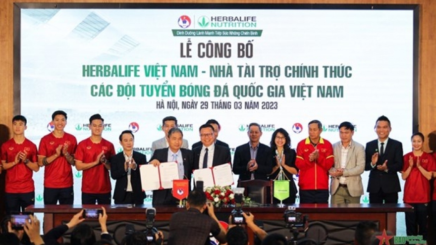 Herbalife sponsors nutrition for Vietnam’s national football teams