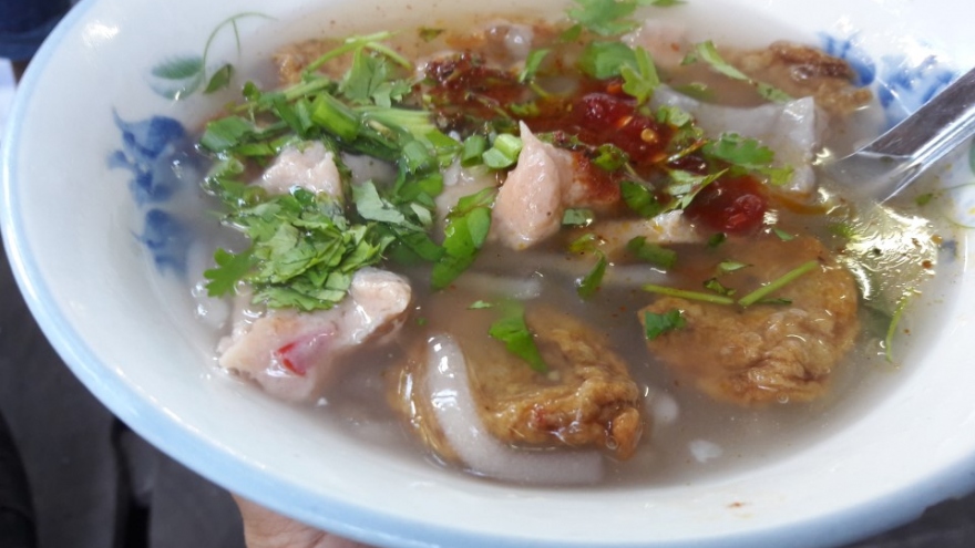 ﻿Tasting fish noodle soup of Quy Nhon