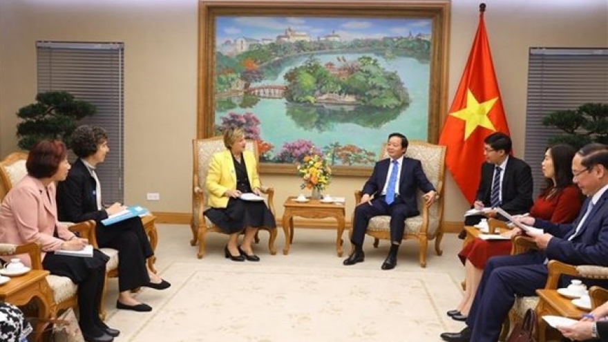 Deputy PM applauds UNICEF contributions to Vietnamese child caring activities