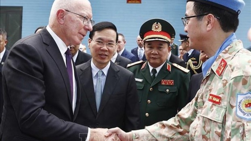 Australian Governor-General hails Vietnamese peacekeepers' contributions