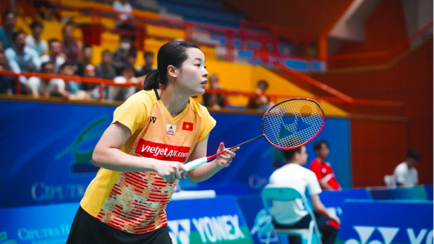 Thuy Linh bows out of Badminton Asian Championship