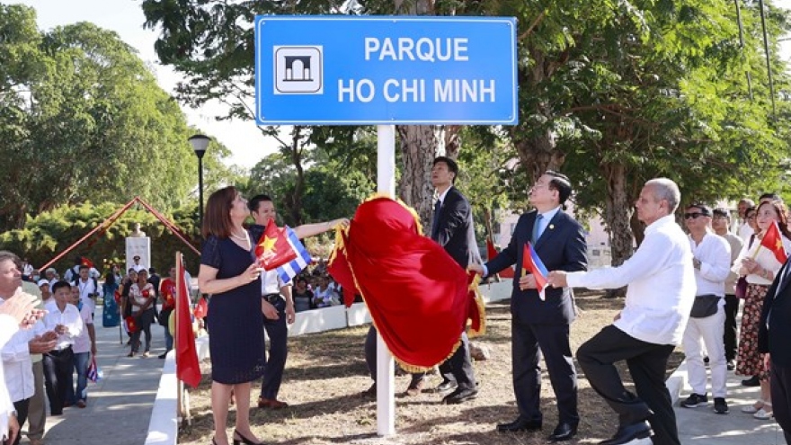 Park in Cuban capital renamed Ho Chi Minh