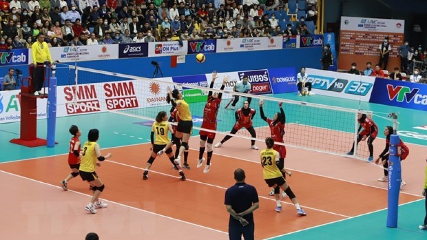 Vietnam defeat Iran at Asian Women’s Club Volleyball Championship