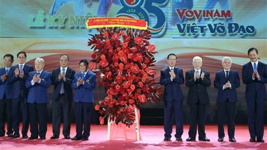 President attends 85th anniversary of Vietnamese traditional martial arts