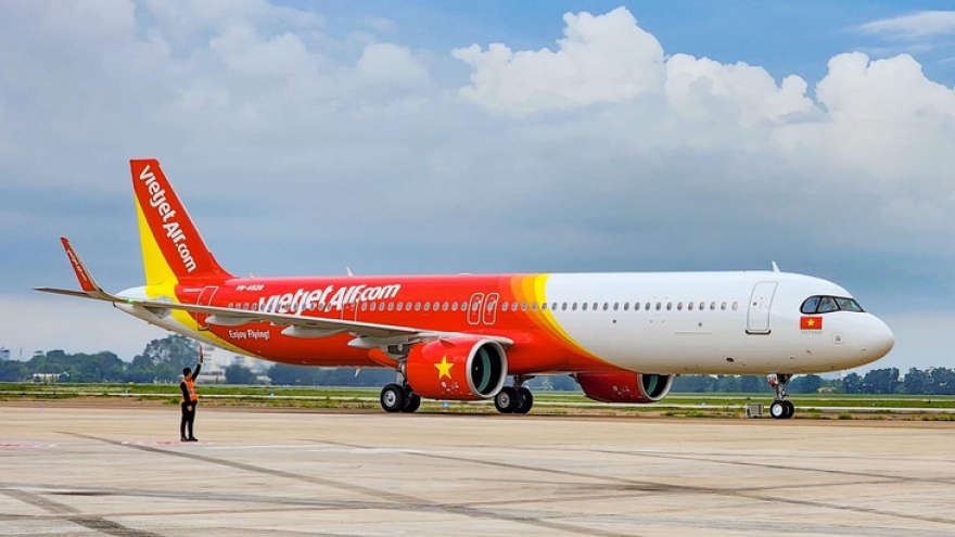 VietJet Air receives three new aircraft A321 Neo ACF from Airbus