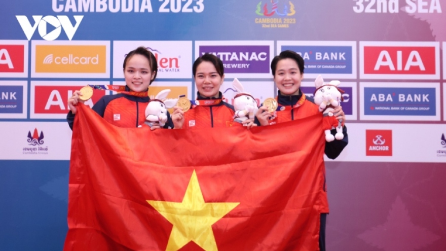 Karate artists win first gold for Vietnam at SEA Games