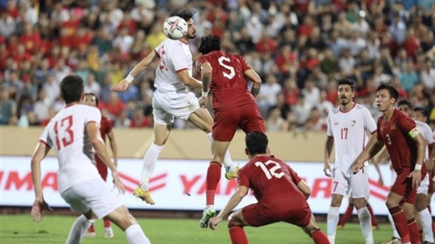 Vietnam defeat Syria 1-0 in friendly match for FIFA Days