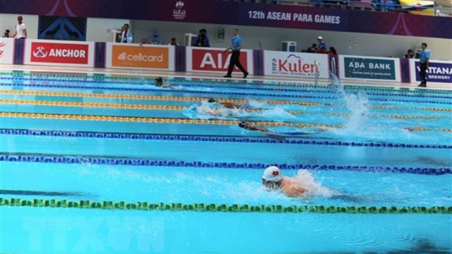 ASEAN Para Games 12: Athletes bags more gold medals for Vietnam