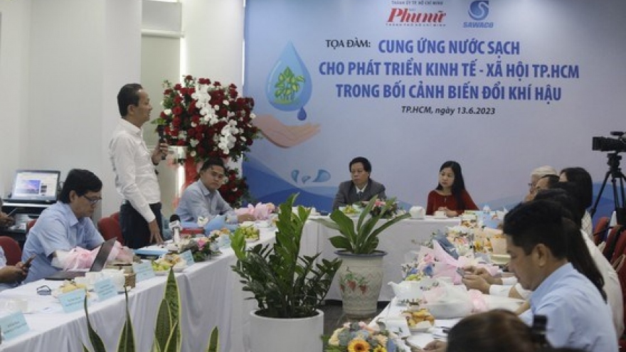 HCM City struggles to ensure clean water supply amid climate change