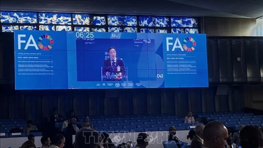 Vietnam's proposal at 43rd FAO conference’s plenary meeting