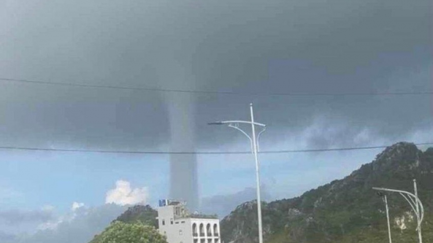Tornado spotted in northern Vietnam