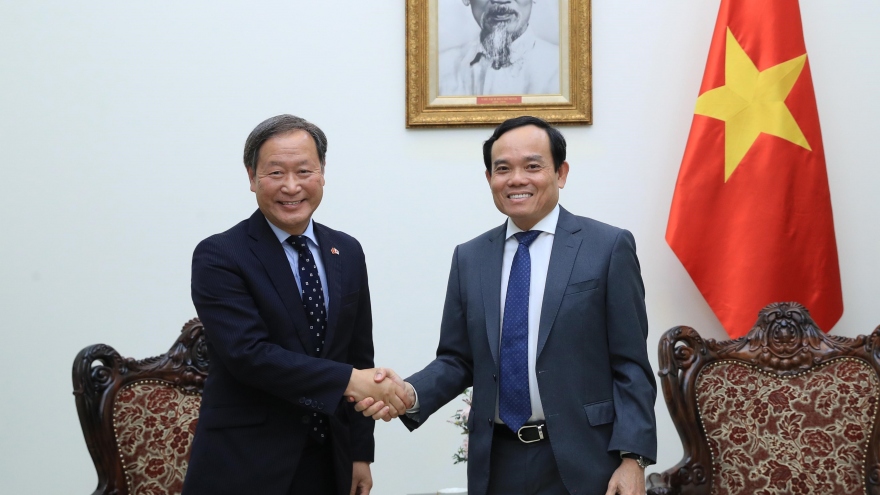 Deputy PM receives JICA Executive Senior Vice President
