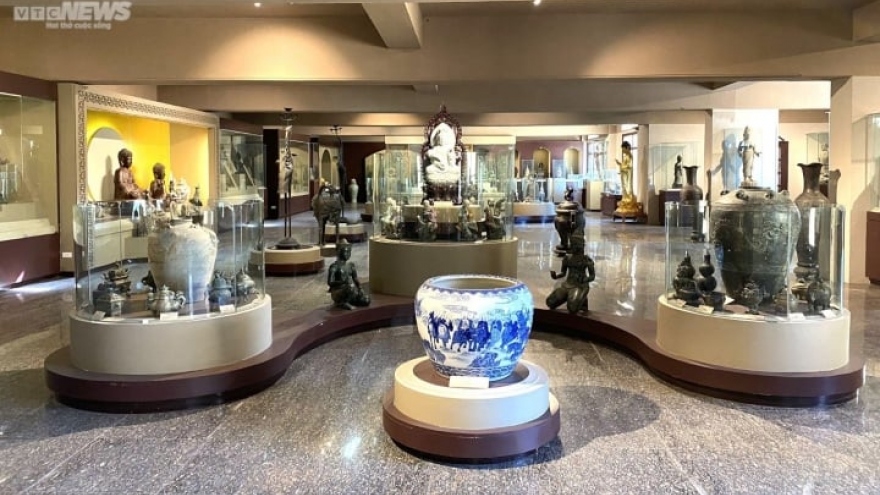Buddhist antiques displayed in first-ever national cultural museum