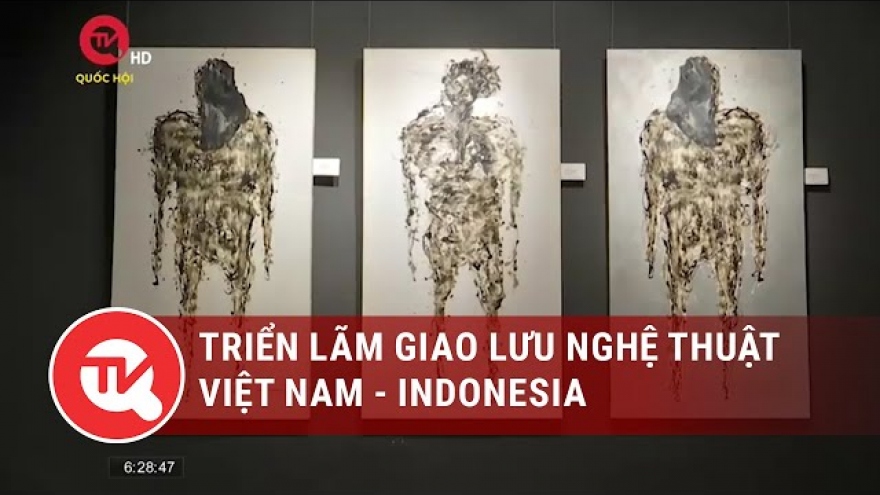 Ho Chi Minh City hosts Vietnam-Indonesia exchange art exhibition