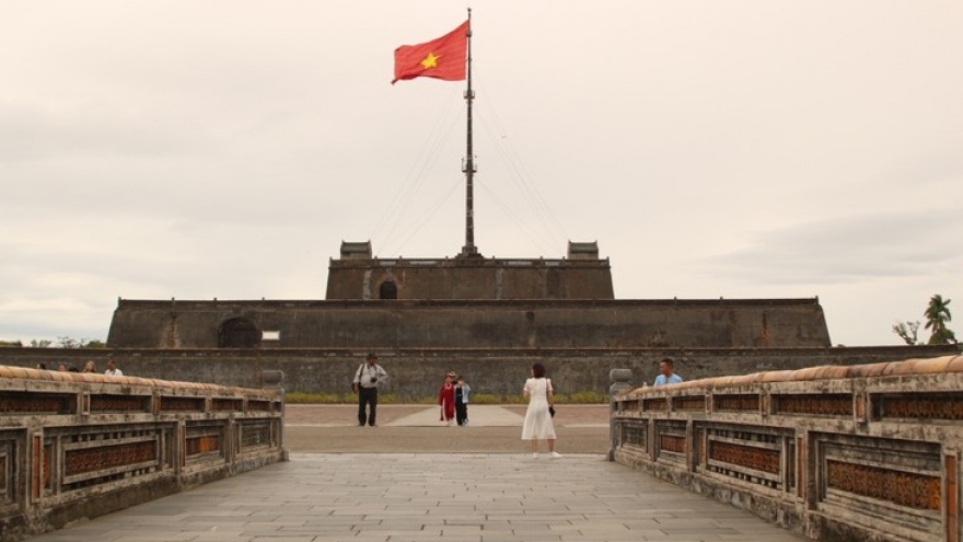 Flag tower, the historical witness of the 1945 August Revolution in Hue