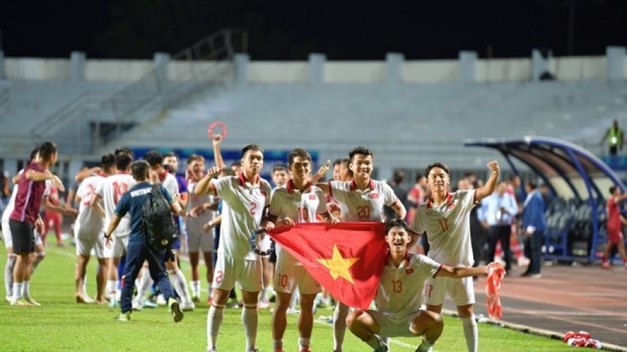 Regional media covers Vietnam’s AFF U23 Championship win