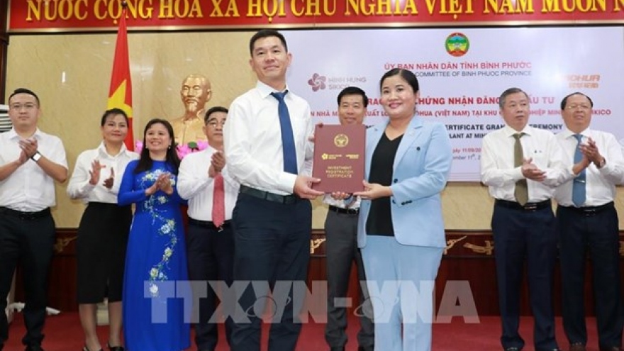 Chinese firm invests US$500 million in tire production in Binh Phuoc