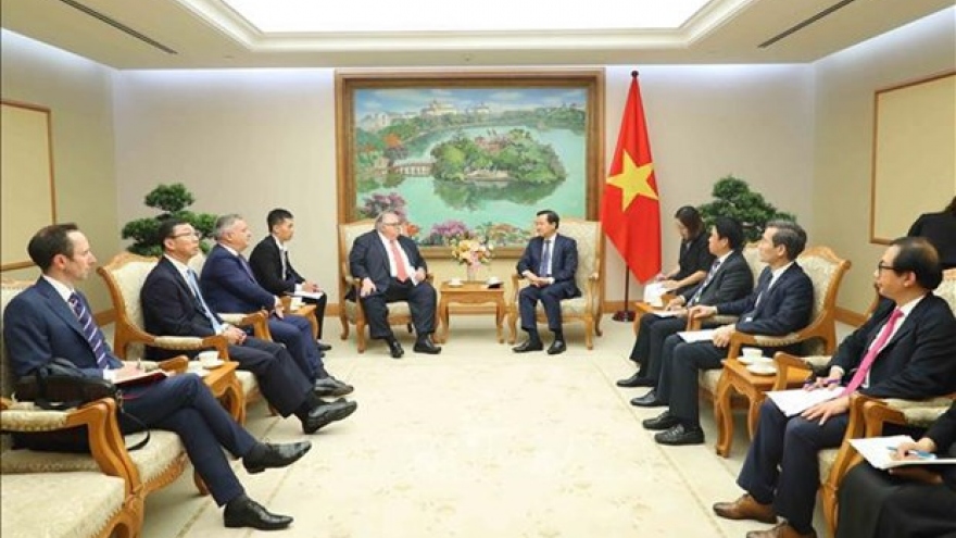 Deputy PM receives General Manager of Bank for International Settlements