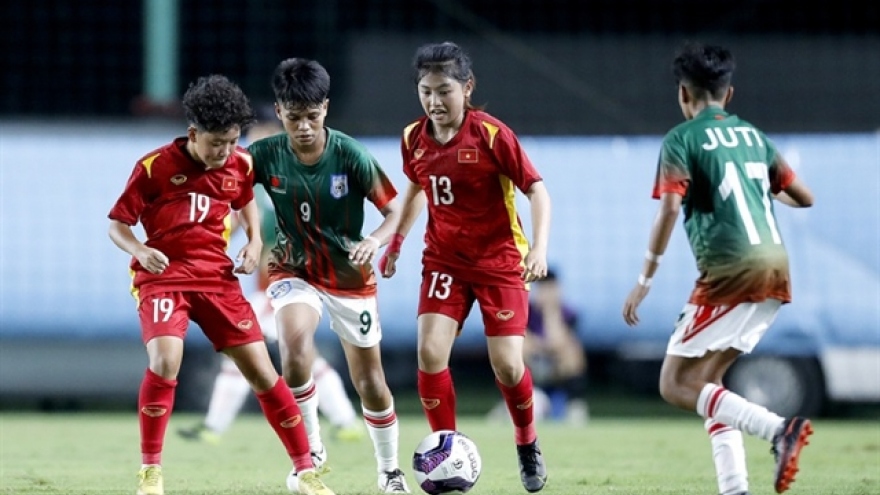 Vietnam win first game at Asian women’s U17 qualification