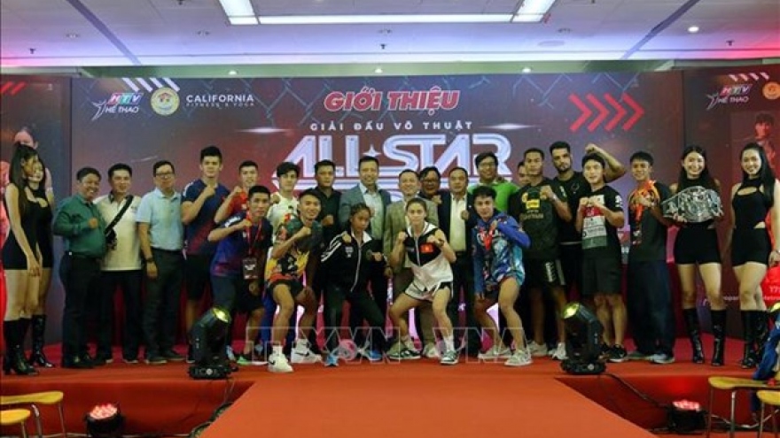 Asian marital arts stars to compete at All Star Fight 2023 in HCM City