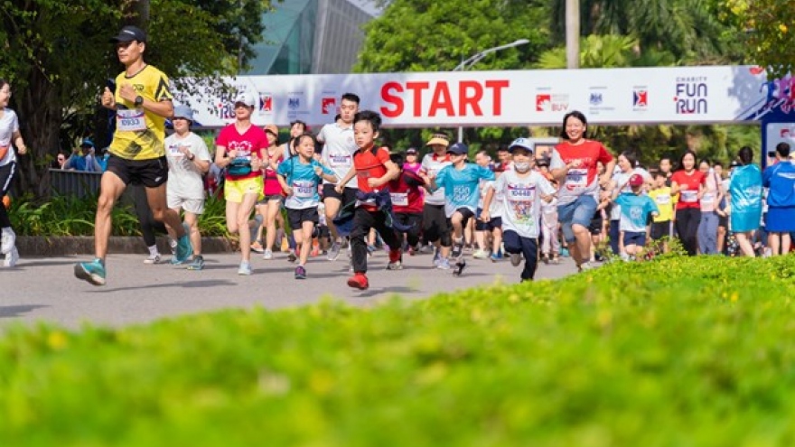 BritCham Vietnam fun run to raise money for charity