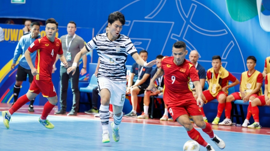 Vietnam stun RoK 5-2 in AFC Futsal Asian Cup qualifiers’ final match