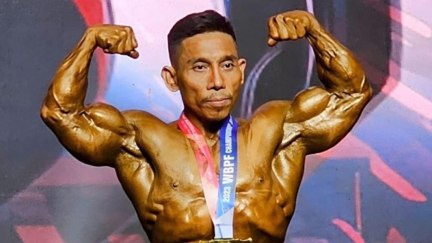 Vietnam secures third place at world bodybuilding championships