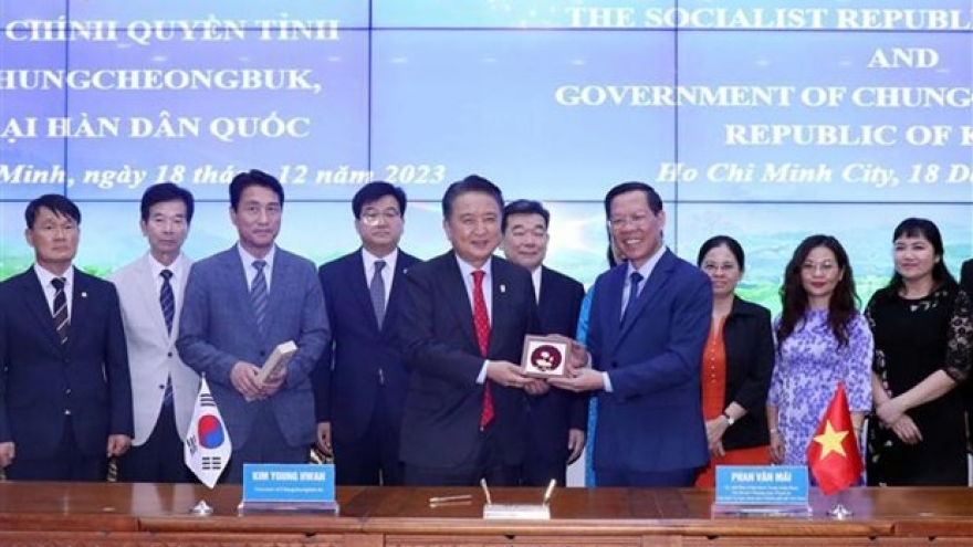 Ho Chi Minh City steps up collaboration with RoK’s province
