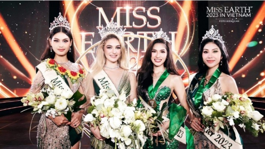 Vietnamese beauty wins runner-up title at Miss Earth 2023