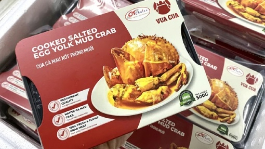 Ca Mau processed crabs exported to US market