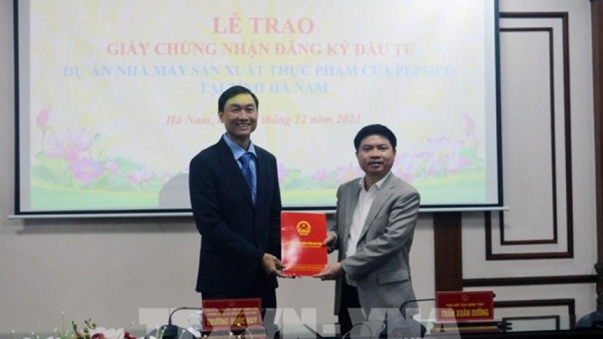 PepsiCo gains permission to build food factory in Ha Nam