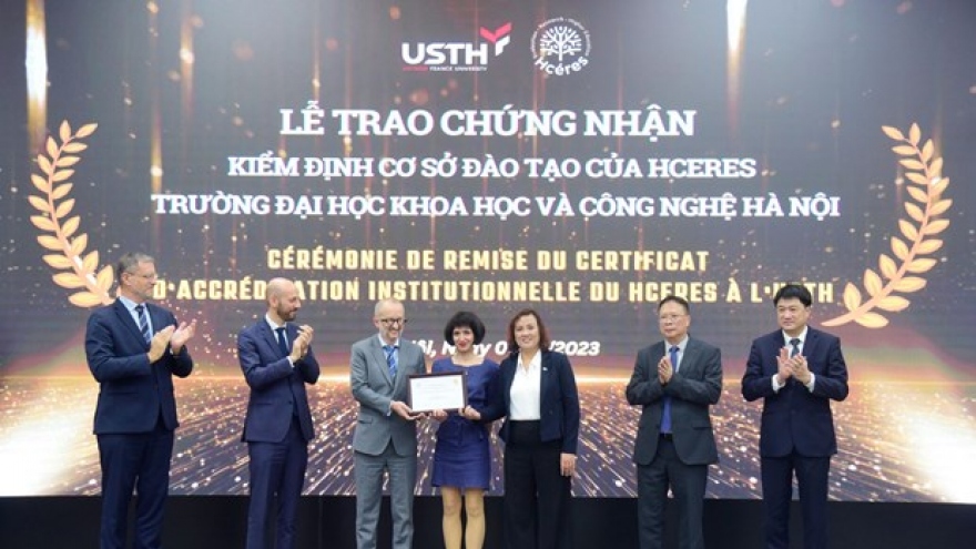 Vietnamese university gets accreditation from France
