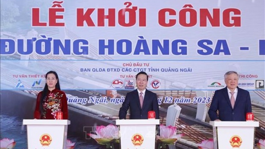 President attends Quang Ngai Master Plan announcement