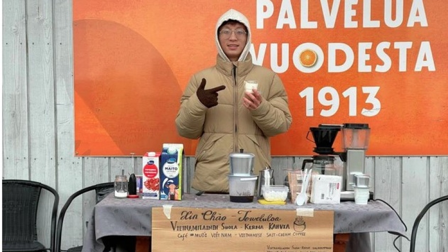 Vietnamese salt coffee conquers Finnish taste buds